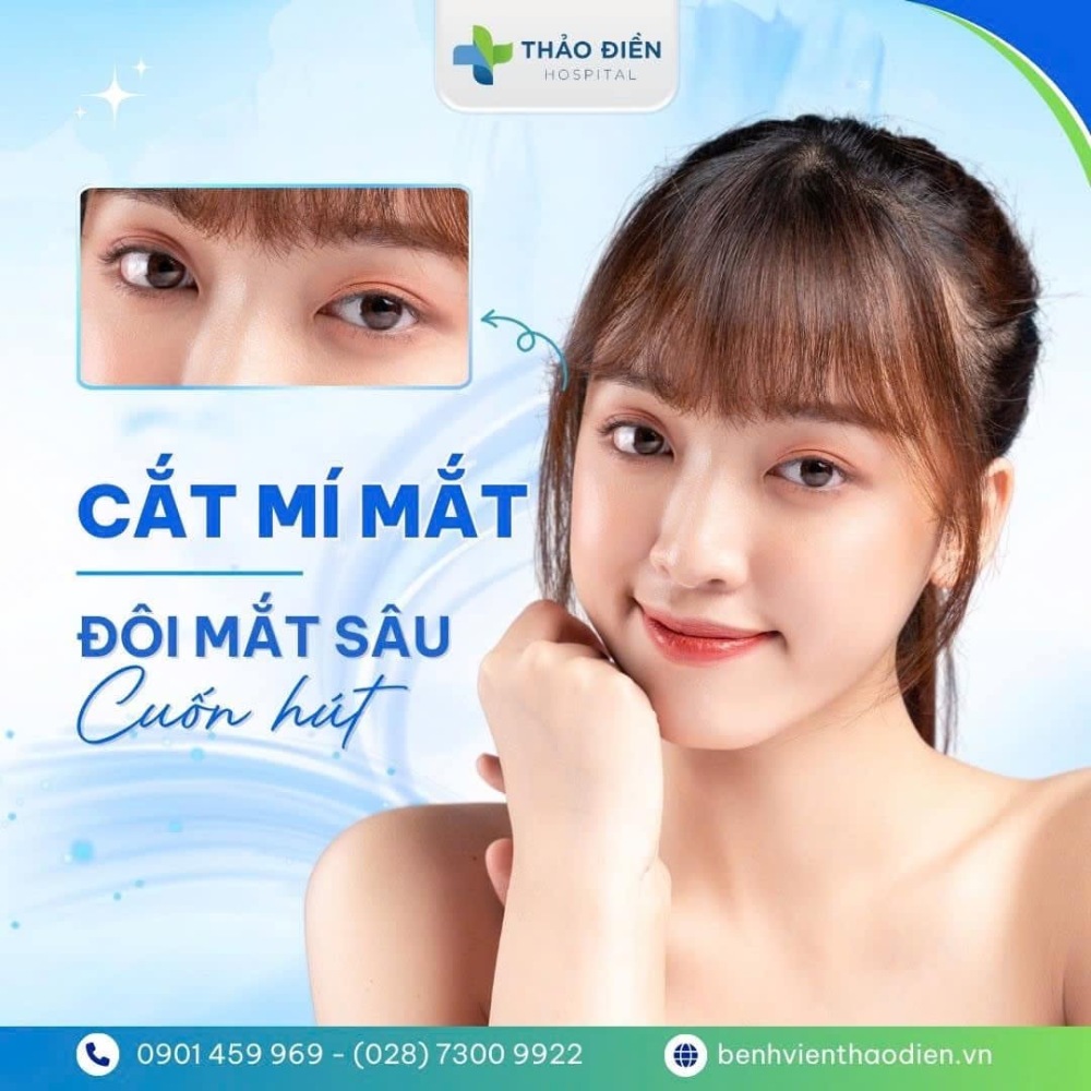 chăm sóc sau cắt mí mắt