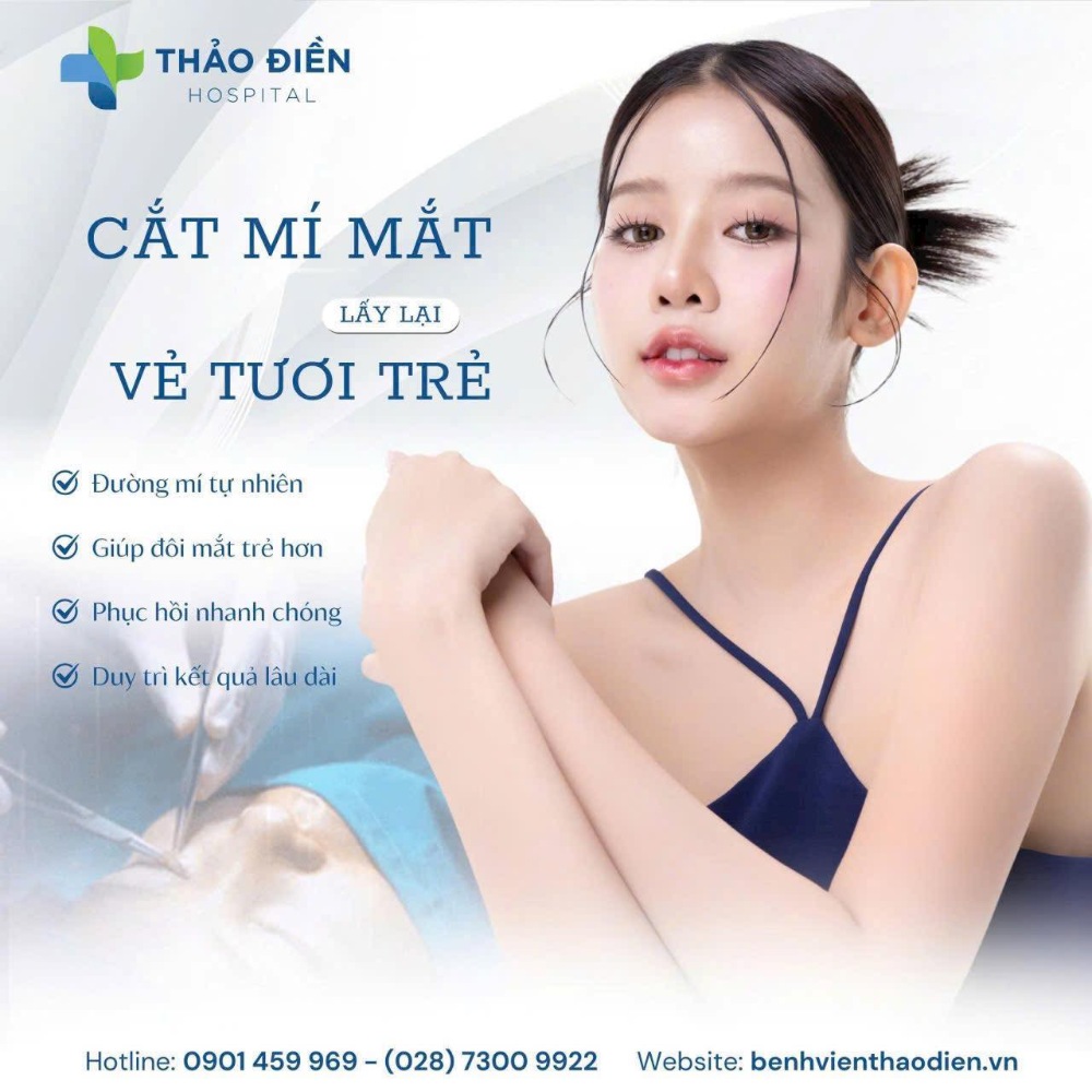 cắt mí mắt dưới có để lại sẹo không