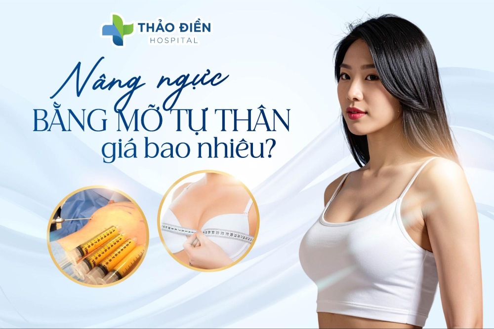 Nâng ngực bằng mỡ tự thân giá bao nhiêu?