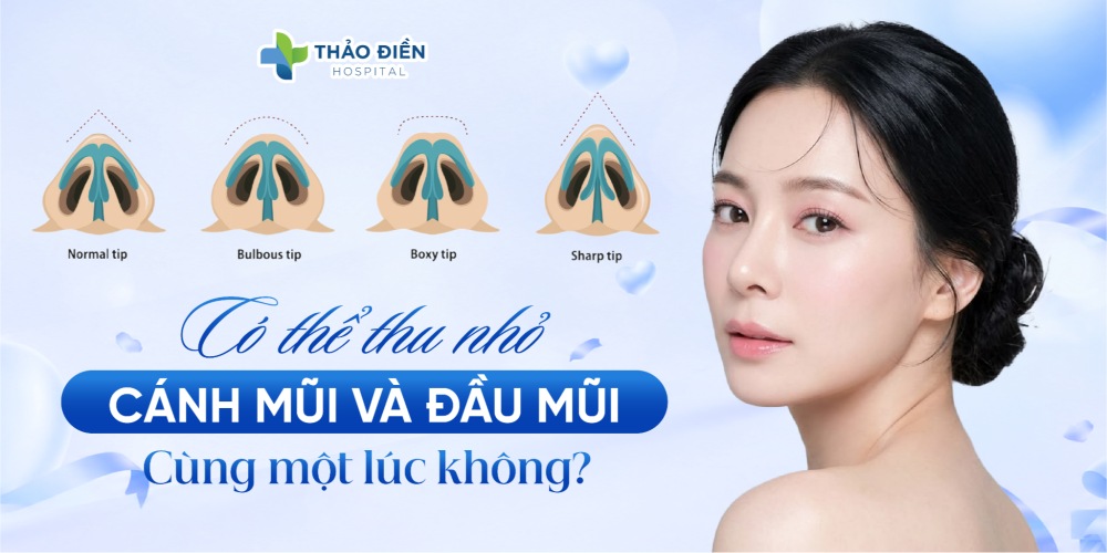 Can alar reduction and tip plasty be performed at the same time?