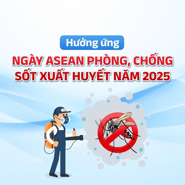 Hưởng ứng Ngày ASEAN phòng, chống Sốt xuất huyết năm 2025