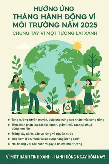 Bệnh viện Quốc tế Thảo Điền hưởng ứng Tháng hành động vì môi trường 2025